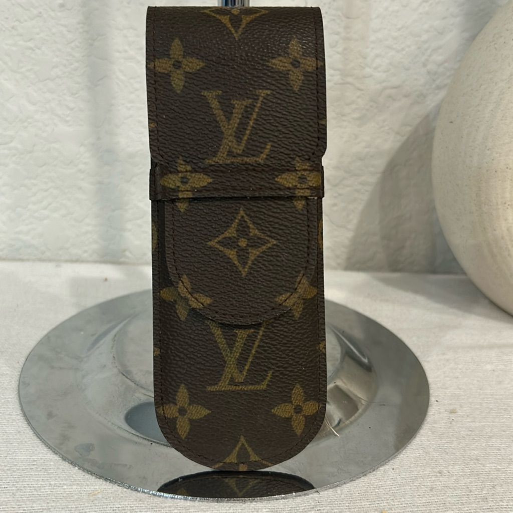 Louis Vuitton Monogram Etui Lunette Rabat Glasses Case Lv Auth